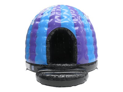 6x5m Purple & Blue Disco Dome - Disco Ready