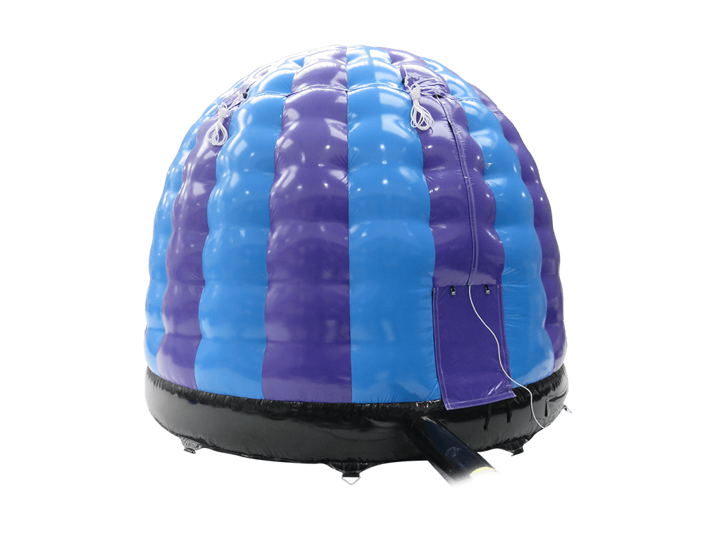 Dome disco mov și albastru 6x5m - pregătit pentru disco