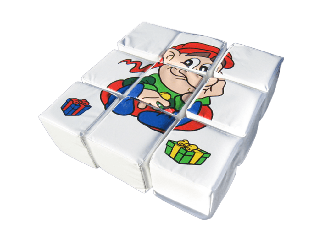 Winter Puzzle Block