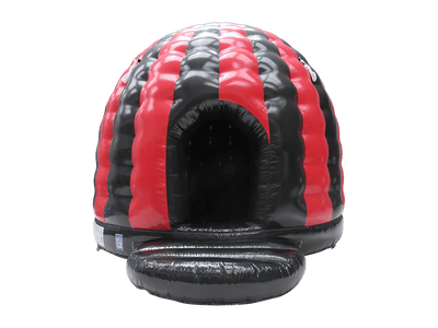 6x5m Red & Black Disco Dome - Disco Ready