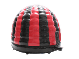 6x5m Red & Black Disco Dome - Disco Ready
