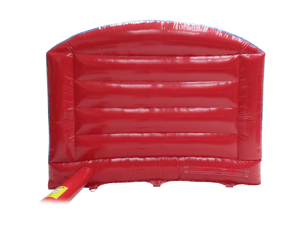 Blauw & Rood Feest Box Spring en Glijbaan