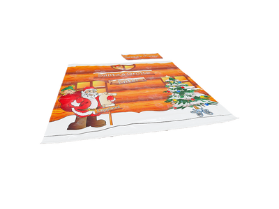 Set Of Front Christmas Banner and Sheet For The Pint