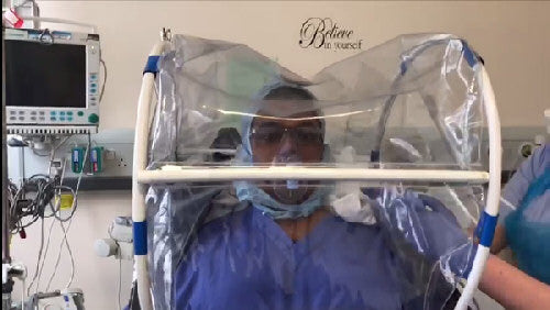 Aerosol Shield Hood