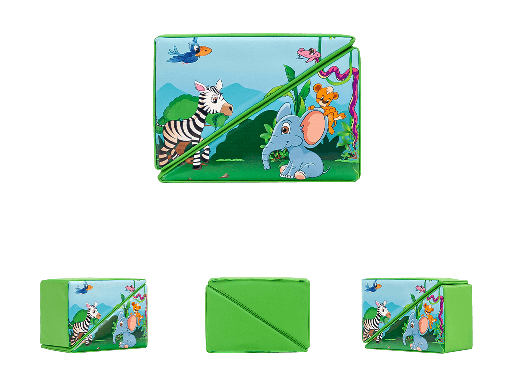 19-delig Baby Jungle Zacht Speel Set