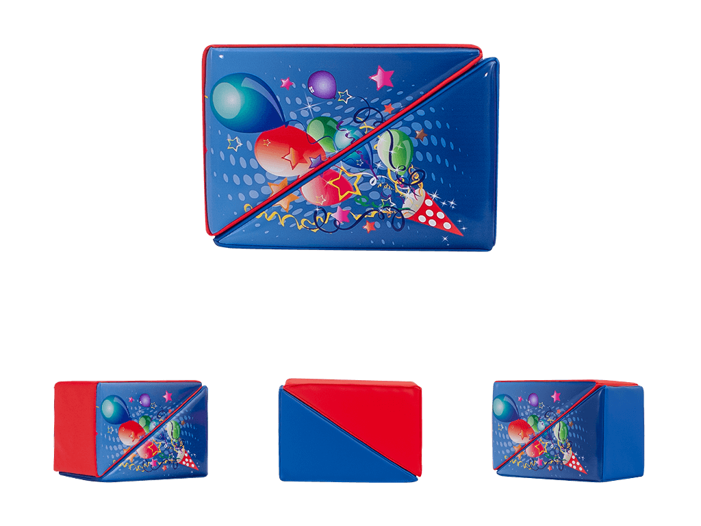 Set Soft Play Festa Blu e Rossa da 19 pezzi