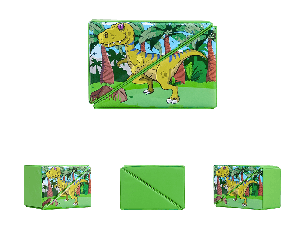 19pcs Dinosaur Soft Play Set