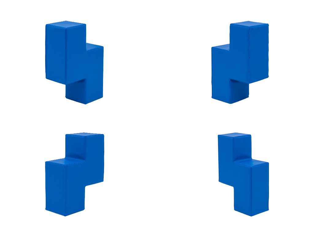 Set de cubo Soma para juego suave en bolsa