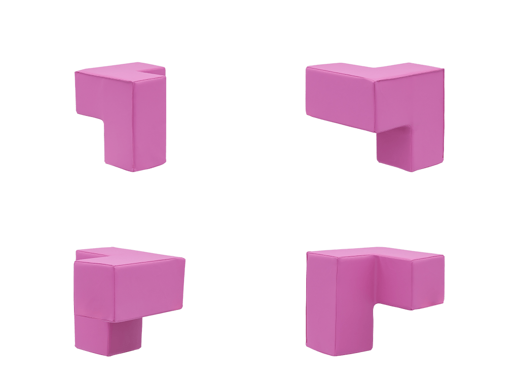 Set de cubo Soma para juego suave en bolsa