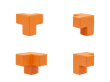 Set de cubo Soma para juego suave en bolsa