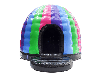 6x5m Multicoloured Disco Dome - Disco Ready