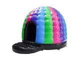 Dôme disco multicolore 6x5m - Prêt pour disco
