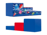 Set Soft Play Festa Blu e Rossa da 19 pezzi