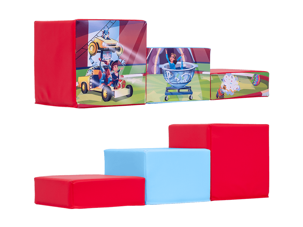 19-delig Circus Zacht Speelset
