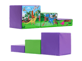 18pcs Dinosaur Soft Play Set