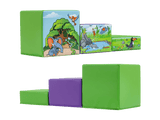 Set Soft Play Giungla da 19 pezzi