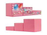 19pcs Pink Party Soft Play Set