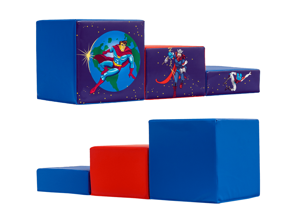Set Super Erou Soft Play 19 piese