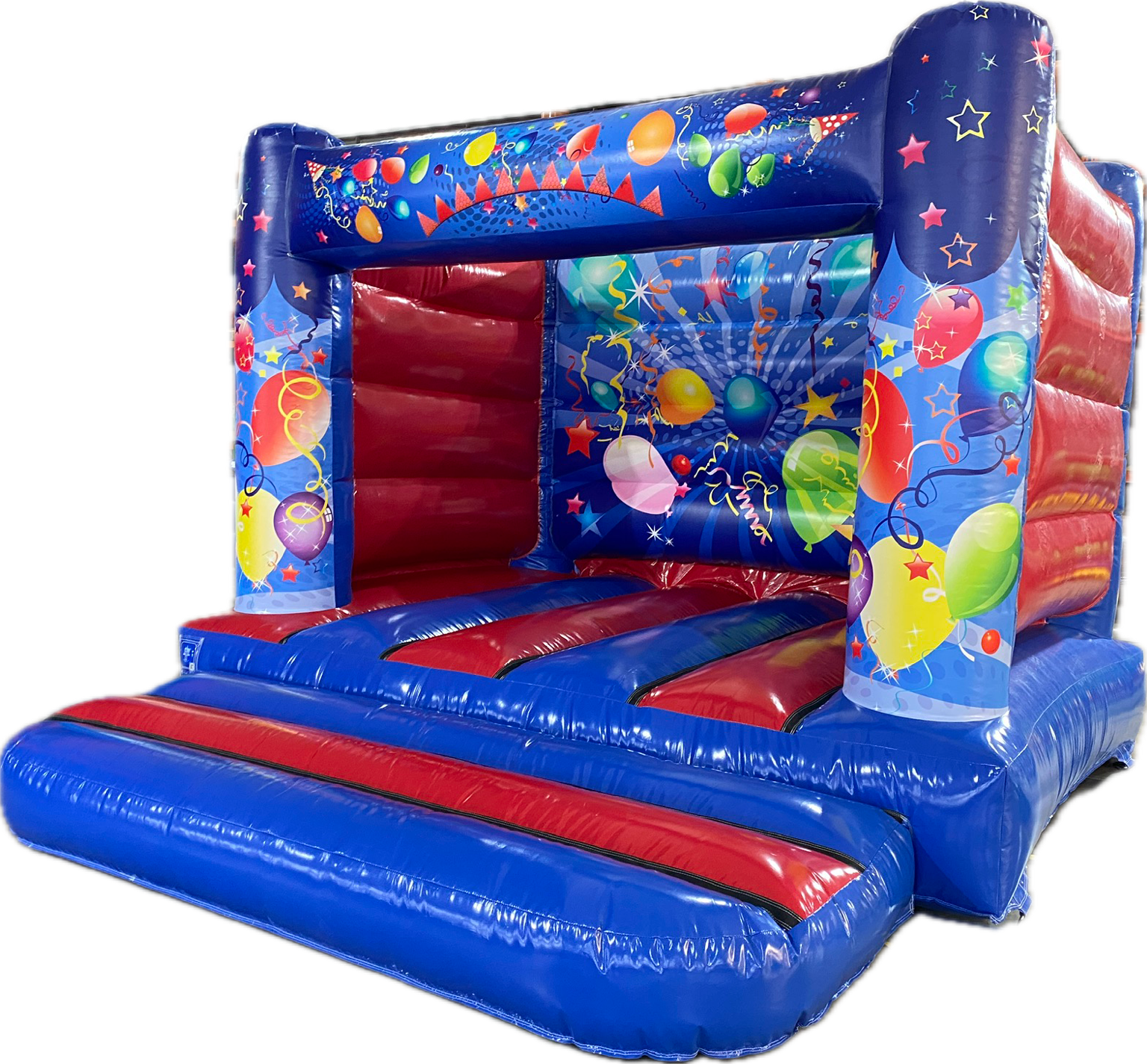 4x4m Blue & Red Party H Frame