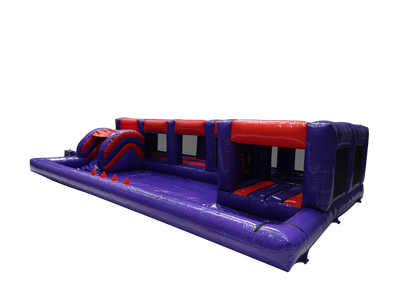 Large Playzone with Roofed Ball Pond & Bouncing Bed