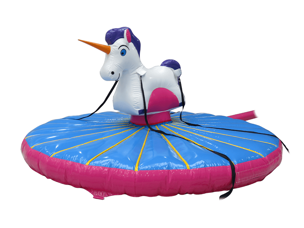 Gioco bungee rodeo unicorno