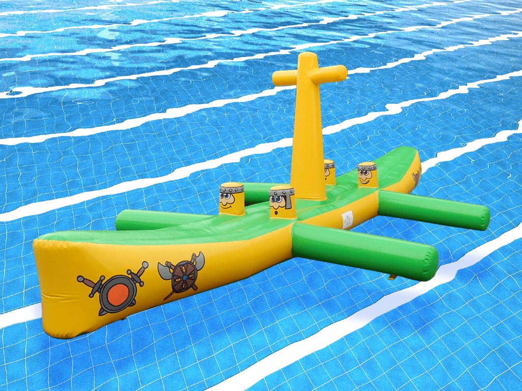 Airtight Viking Boat With Slide