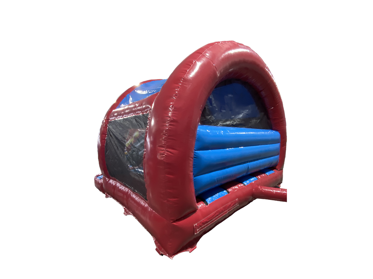 Combi avant toboggan courbé camion de pompiers 3D 5x4,3m