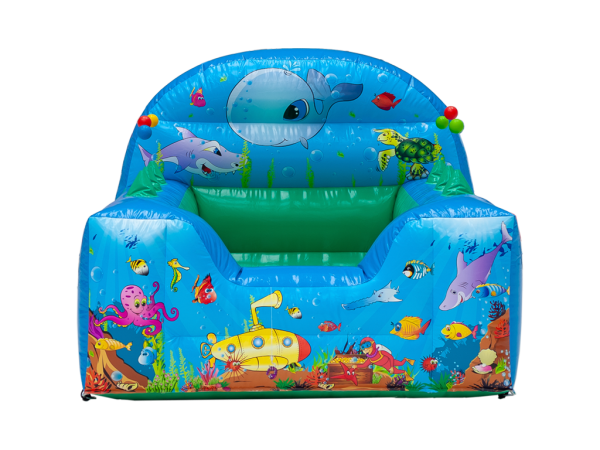 Ocean High Back Inflatable Ball Pool Ocean High Back Inflatable Ball Pool