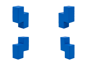 Soma Cube - Blue