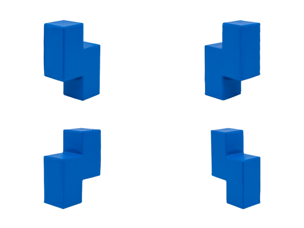 Soma Cube - Blue Soma Cube - Blue