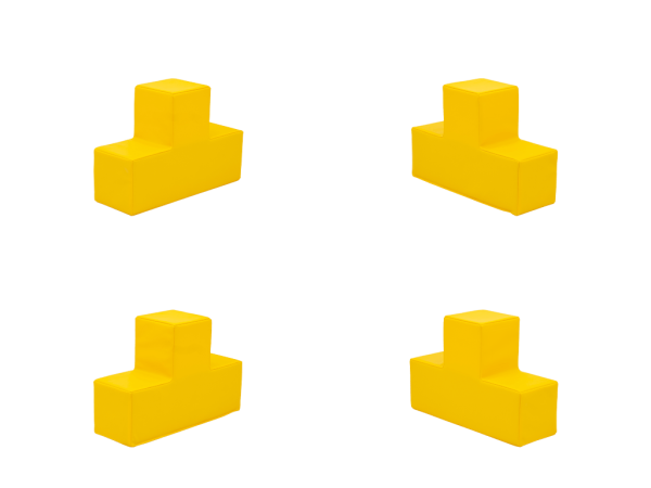 Soma Cube - Yellow Soma Cube - Yellow