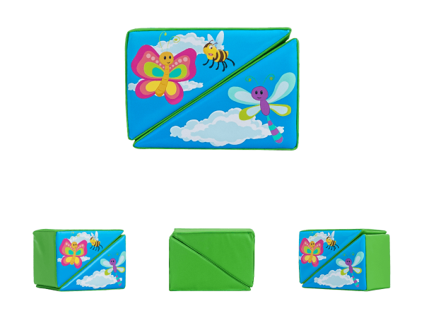 Small Triangle Wedge - Bugs Den-2 Small Triangle Wedge - Bugs Den-2