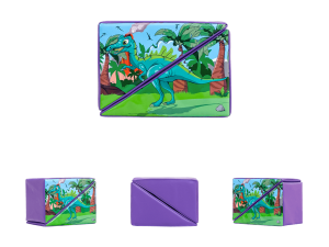 Small Triangle Wedge - Dino