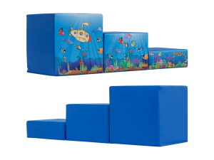 Step Cube - Ocean