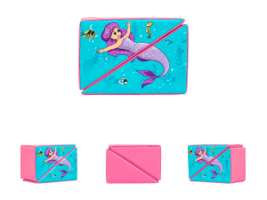Small Triangle Wedge - Mermaid