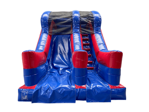 AO0008PABLRE - 8ft Platform Party Blue and Red Slide_ AO0008PABLRE - 8ft Platform Party Blue and Red Slide_