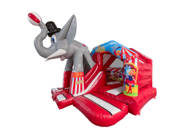 AQ8773 - 15 x 12Ft 3D Elephant Circus Front Slide Combi-2