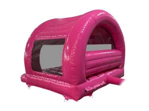 AQ8595PAPI - 12 x 12ft Pink Party Curved Bouncer-3