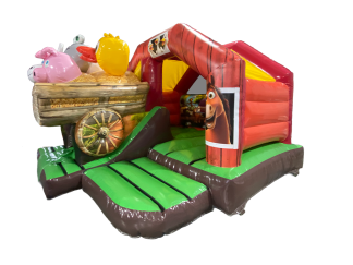 15x12ft 3D Farmyard Front Slide Combi