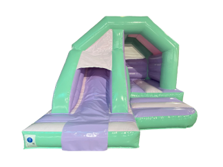 15x12ft Multicolored Pastel Front Slide Combi