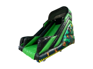 12ft Platform Green Toxic Slide